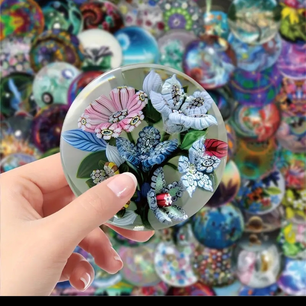 Hot Topic Vibrant Cosmic Design Stickers - Picture 2 of 9